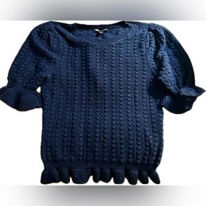 Gently used navy blue  sweater by INC international concepts (worn once) size L